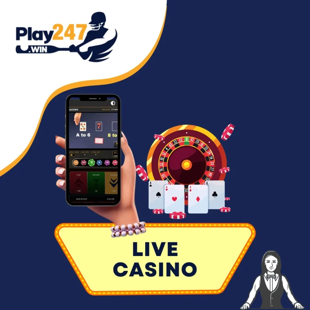 live casino at play247