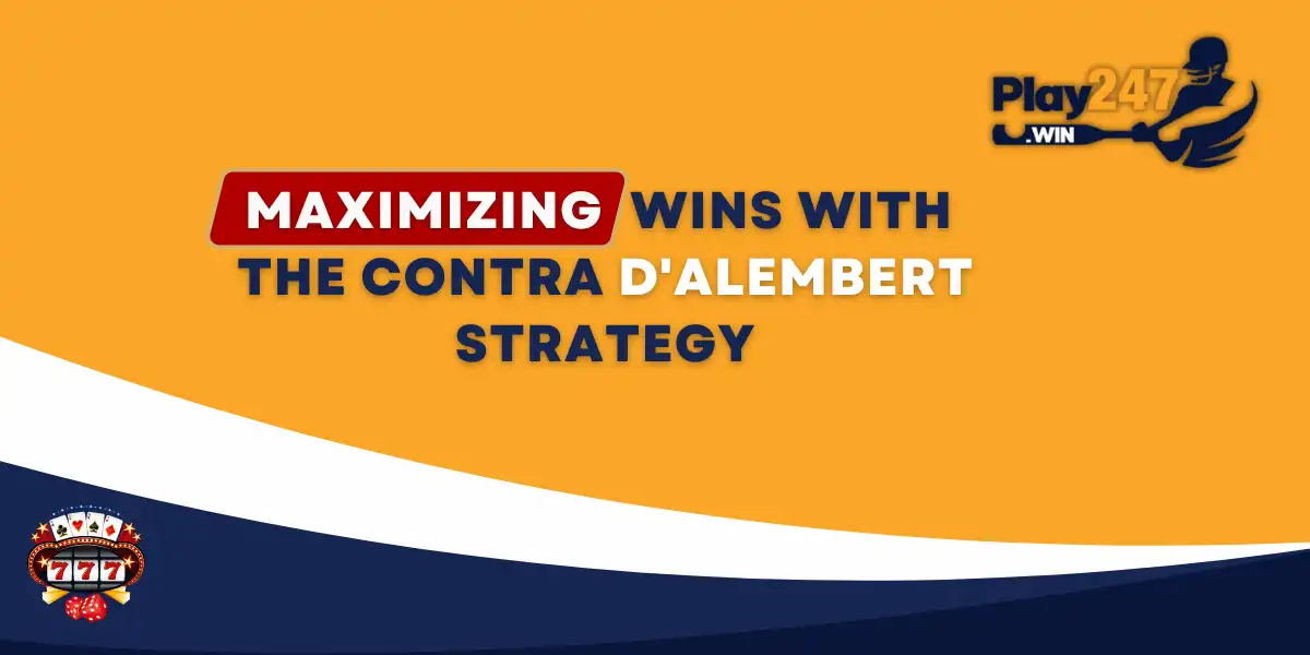 maximizing wins with the contra dalembert strategy