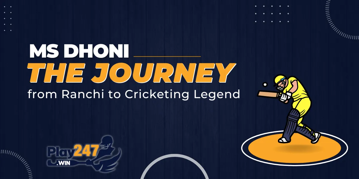 ms dhoni The journey from ranchi to cricketing legend